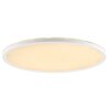 Brilliant LED plafondlamp Samora, vlak en rond, lichtkleur instelbaar 2700-6500 Kelvin