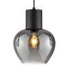 Brilliant lineaire hanglamp Ligari, rookglazen kappen, cilinders voor een keukeneiland