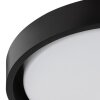 Brilliant ronde LED-plafondlamp Sonora met brede rand voor de hal, 3000 Kelvin warmwit