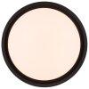 Brilliant ronde LED-plafondlamp Sonora met brede rand voor de hal, 3000 Kelvin warmwit