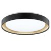 Brilliant LED-plafondlamp Waldo, afstandsbediening, instelbare lichtkleur 3000-6500 Kelvin
