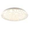 Brilliant LED-plafondlamp Bania, stippenpatroon, lichtkleur instelbaar 2700-4000 Kelvin