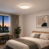 Brilliant LED Ronde plafondlamp Vittoria, platte vorm in wit, 4000 Kelvin neutraal wit