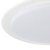 Brilliant LED Ronde plafondlamp Vittoria, platte vorm in wit, 4000 Kelvin neutraal wit