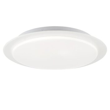 Brilliant LED Ronde plafondlamp Vittoria, platte vorm in wit, 4000 Kelvin neutraal wit