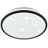 Brilliant LED plafondlamp Taya, platte, ronde vorm, instelbare lichtkleur 2700-6500 Kelvin