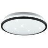 Brilliant LED plafondlamp Taya, platte, ronde vorm, instelbare lichtkleur 2700-6500 Kelvin