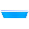 Brilliant RGB LED-plafondlamp Tanida, dimbaar met afstandsbediening, 4000 Kelvin neutraalwit