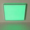 Brilliant RGB LED-plafondlamp Tanida, dimbaar met afstandsbediening, 4000 Kelvin neutraalwit