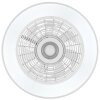 Brilliant witte LED-plafondlamp Catania, ventilator, instelbare lichtkleur 2700-6500 Kelvin
