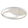 Brilliant Leuchten LED-plafondlamp Runda, beige, 3000 Kelvin warmwit, geheugenfunctie