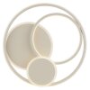 Brilliant Leuchten LED-plafondlamp Runda, beige, 3000 Kelvin warmwit, geheugenfunctie