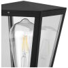 Brilliant Buitenwandlamp Westcliff met trapeziumvormige lantaarnkap in antraciet, IP44
