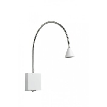 Lucide BUDDY Muurlamp LED Wit, 1-licht