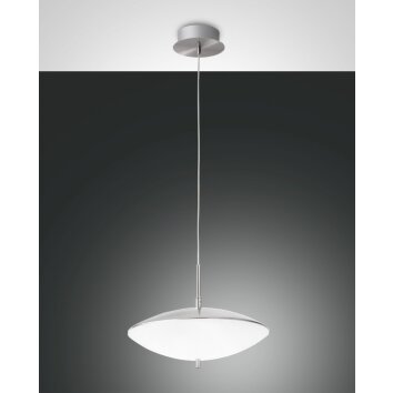 Fabas Luce Spiny Hanglamp LED Nikkel mat, 1-licht