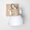 Orny Muurlamp Hout licht, 1-licht