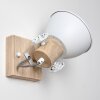 Orny Muurlamp Hout licht, 1-licht