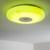 Hemlo Plafondlamp LED Wit, 1-licht, Afstandsbediening, Kleurwisselaar