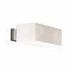 Ideallux BOX Muurlamp Wit, 2-lichts
