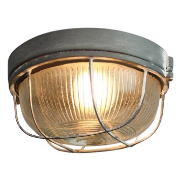 Brilliant LAUREN Plafondlamp Grijs, 1-licht