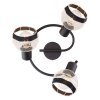 Globo GRIDDY Spotlamp Zwart, 3-lichts