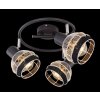 Globo GRIDDY Spotlamp Zwart, 3-lichts