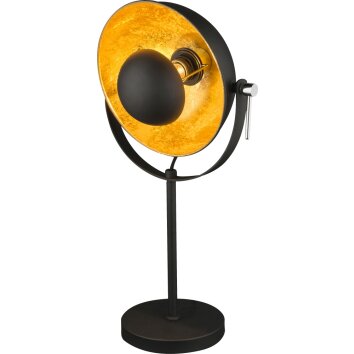 Globo XIRENA Tafellamp Zwart, 1-licht