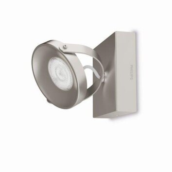 Philips Spur Muurlamp LED roestvrij staal, 1-licht