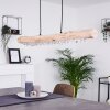 Calumet Hanglamp LED Bruin, Zwart, 1-licht