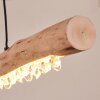Calumet Hanglamp LED Bruin, Zwart, 1-licht