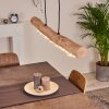 Calumet Hanglamp LED Bruin, Zwart, 1-licht