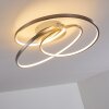 Chute Plafondlamp LED Nikkel mat, 1-licht