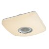 Globo SQUARE Plafondlamp LED Wit, 1-licht, Afstandsbediening, Kleurwisselaar