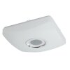 Globo SQUARE Plafondlamp LED Wit, 1-licht, Afstandsbediening, Kleurwisselaar