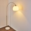 Tipitapa Staande lamp Nikkel mat, 1-licht