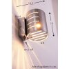 Ponte Muurlamp Chroom, 1-licht