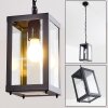 Caudry Buitenhanglamp Zwart, 1-licht