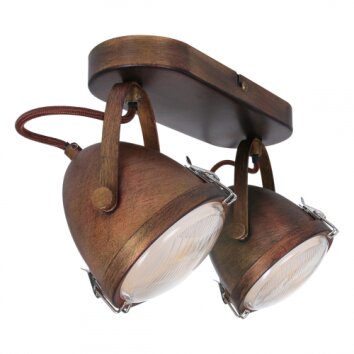 Steinhauer Mexlite Plafondlamp Bruin, 2-lichts