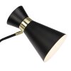 Brilliant Goldy Staande lamp Goud, Zwart, 1-licht