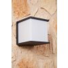 Lutec CUBE Buiten muurverlichting Antraciet, 1-licht