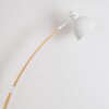 Higashi Staande lamp Hout licht, Wit, 1-licht