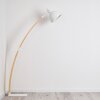 Higashi Staande lamp Hout licht, Wit, 1-licht