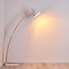 Higashi Staande lamp Hout licht, Wit, 1-licht