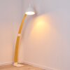Higashi Staande lamp Hout licht, Wit, 1-licht