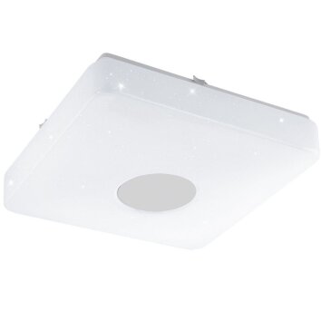 Eglo VOLTAGO 2 Plafondlamp LED Kristaloptiek, Wit, 1-licht, Afstandsbediening