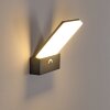 Heraklion Buiten muurverlichting LED Antraciet, 1-licht