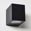 Nordborg Buiten muurverlichting LED Zwart, 1-licht