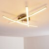 Deneb Plafondlamp LED Nikkel mat, 3-lichts