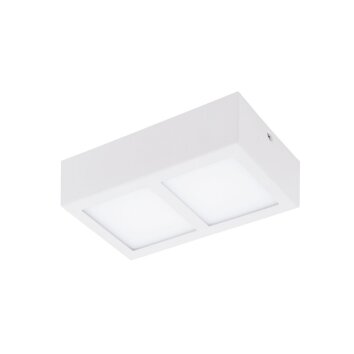 Eglo COLEGIO Plafondlamp LED Wit, 2-lichts