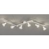 Fischer & Honsel Ran Plafondlamp Wit, 6-lichts